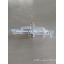 Cat7 rj45 plug modular 8P8C UTP / FTP Cat7 RJ45 Plug para cable de red trenzado